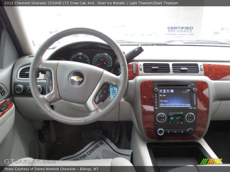 Silver Ice Metallic / Light Titanium/Dark Titanium 2013 Chevrolet Silverado 2500HD LTZ Crew Cab 4x4