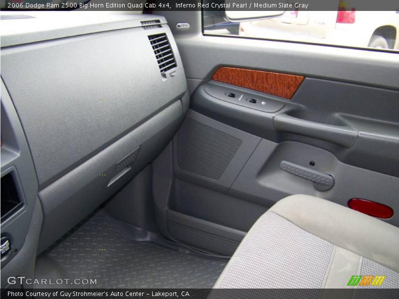 Inferno Red Crystal Pearl / Medium Slate Gray 2006 Dodge Ram 2500 Big Horn Edition Quad Cab 4x4