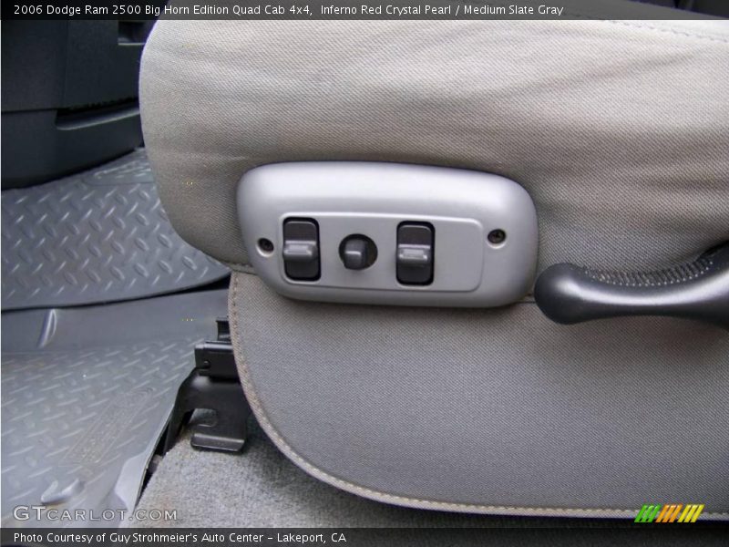 Inferno Red Crystal Pearl / Medium Slate Gray 2006 Dodge Ram 2500 Big Horn Edition Quad Cab 4x4