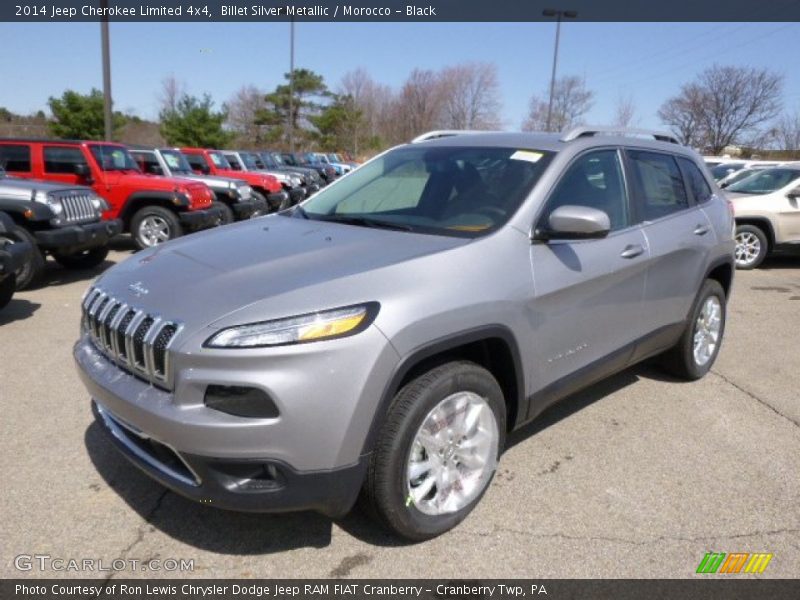 Front 3/4 View of 2014 Cherokee Limited 4x4
