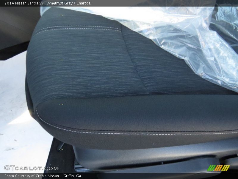 Amethyst Gray / Charcoal 2014 Nissan Sentra SV