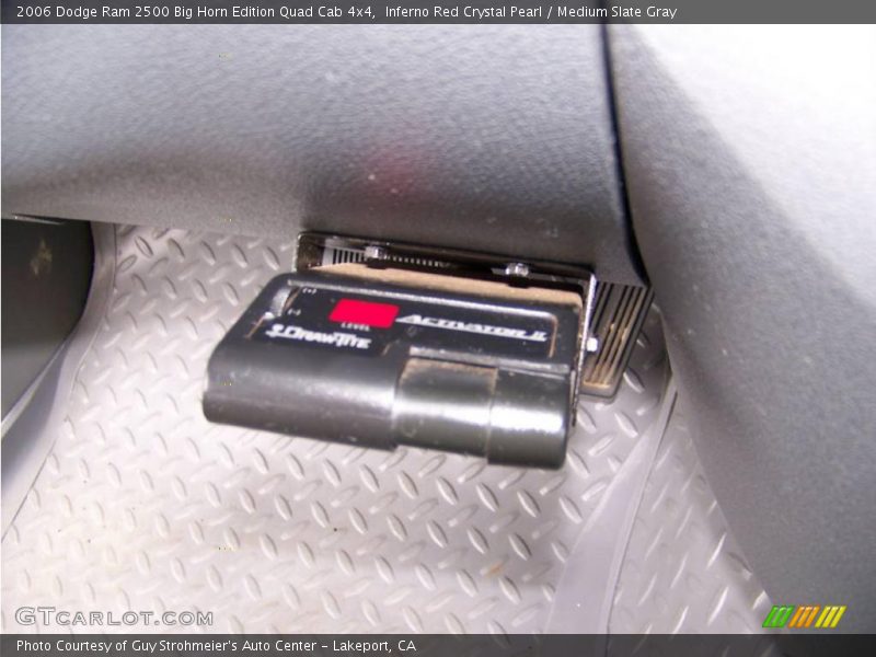 Inferno Red Crystal Pearl / Medium Slate Gray 2006 Dodge Ram 2500 Big Horn Edition Quad Cab 4x4
