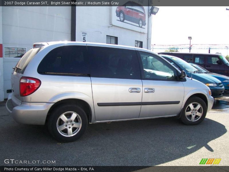 Bright Silver Metallic / Medium Slate Gray 2007 Dodge Caravan SXT