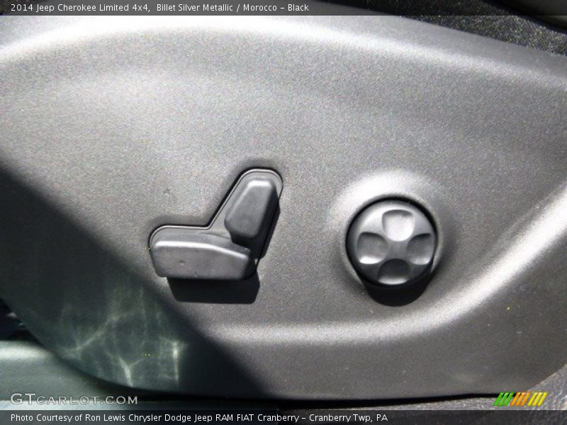 Billet Silver Metallic / Morocco - Black 2014 Jeep Cherokee Limited 4x4