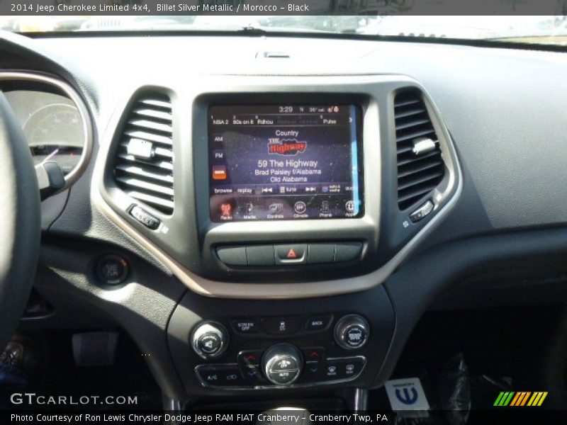 Billet Silver Metallic / Morocco - Black 2014 Jeep Cherokee Limited 4x4