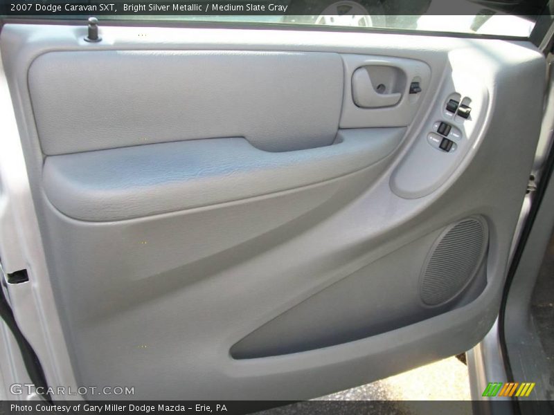 Bright Silver Metallic / Medium Slate Gray 2007 Dodge Caravan SXT