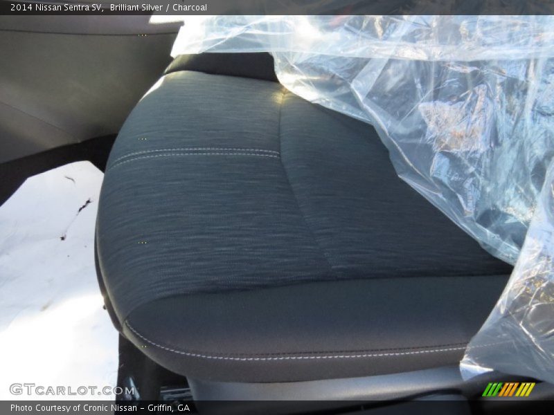 Brilliant Silver / Charcoal 2014 Nissan Sentra SV
