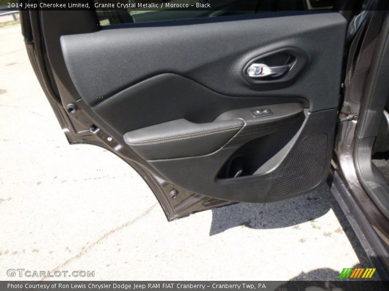 Granite Crystal Metallic / Morocco - Black 2014 Jeep Cherokee Limited