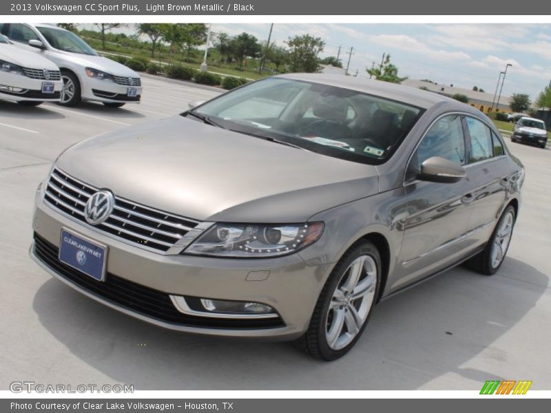 Light Brown Metallic / Black 2013 Volkswagen CC Sport Plus