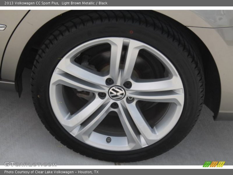 Light Brown Metallic / Black 2013 Volkswagen CC Sport Plus