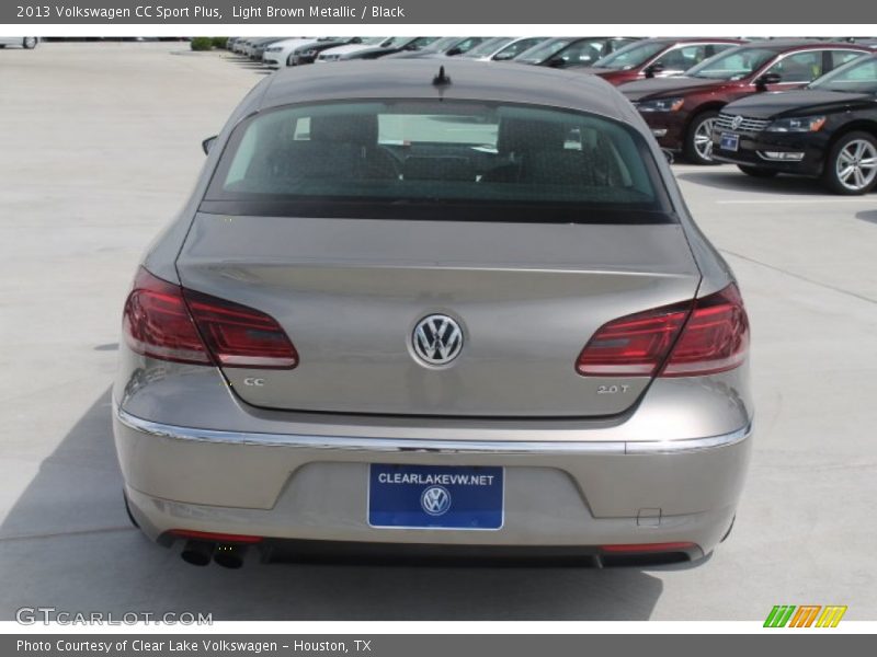 Light Brown Metallic / Black 2013 Volkswagen CC Sport Plus