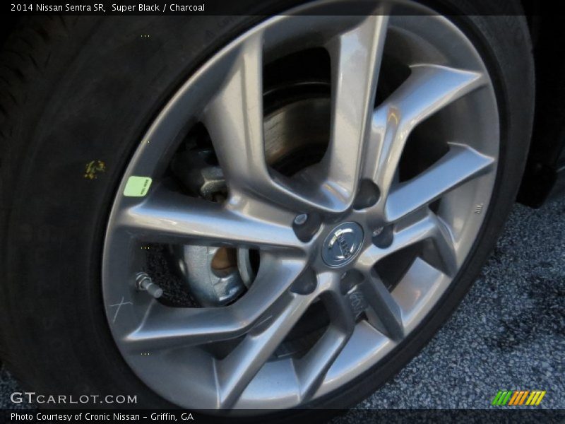 Super Black / Charcoal 2014 Nissan Sentra SR