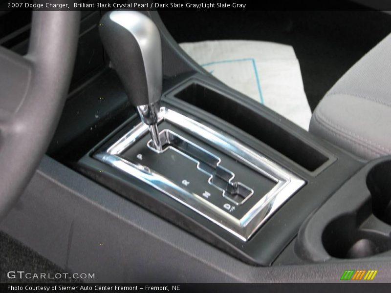 Brilliant Black Crystal Pearl / Dark Slate Gray/Light Slate Gray 2007 Dodge Charger