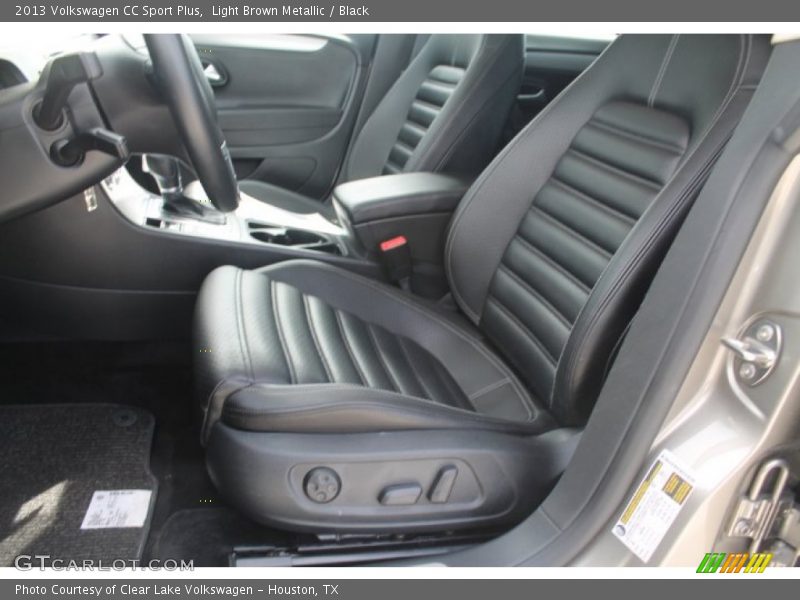 Light Brown Metallic / Black 2013 Volkswagen CC Sport Plus