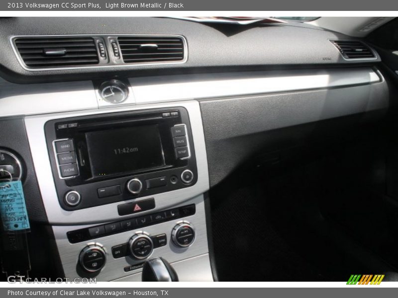 Light Brown Metallic / Black 2013 Volkswagen CC Sport Plus