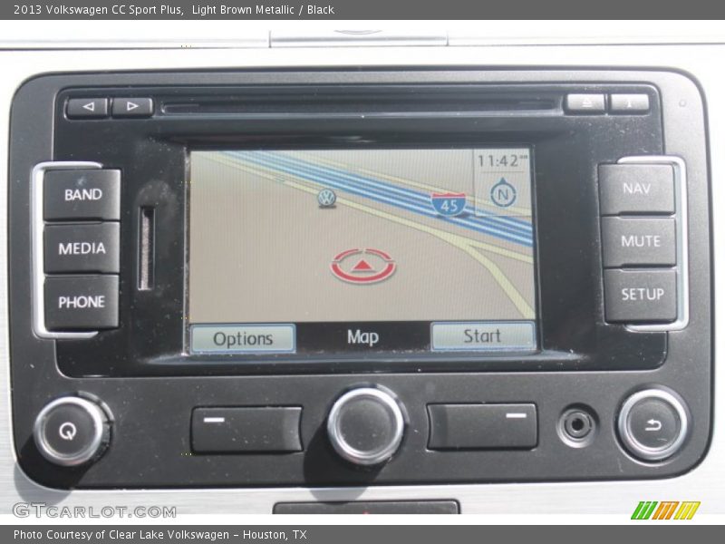 Light Brown Metallic / Black 2013 Volkswagen CC Sport Plus