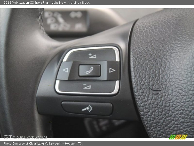 Light Brown Metallic / Black 2013 Volkswagen CC Sport Plus