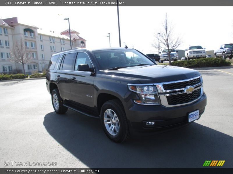 Tungsten Metallic / Jet Black/Dark Ash 2015 Chevrolet Tahoe LT 4WD