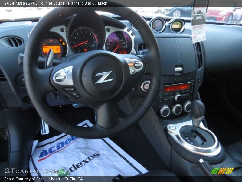 Magnetic Black / Black 2014 Nissan 370Z Touring Coupe