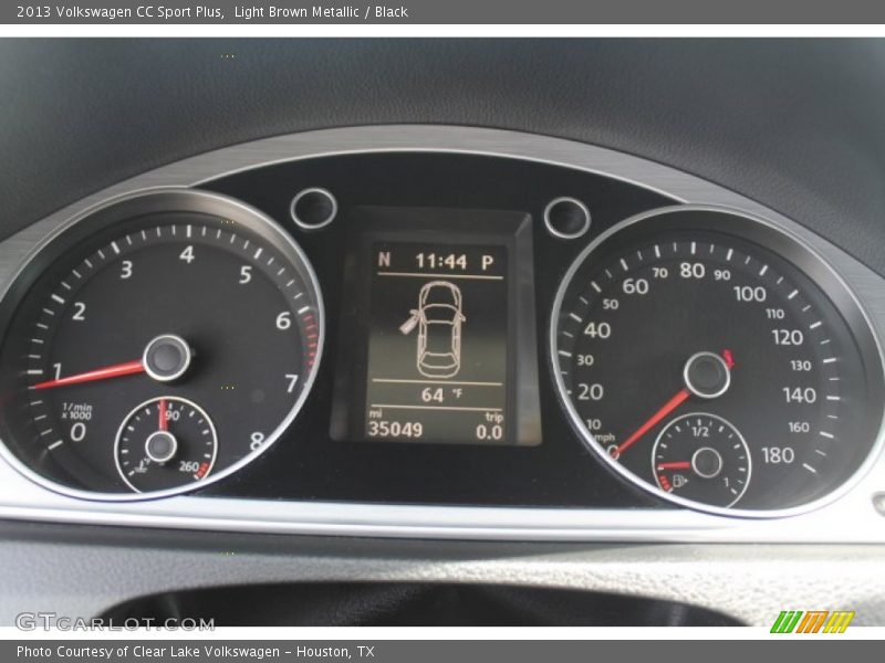 Light Brown Metallic / Black 2013 Volkswagen CC Sport Plus