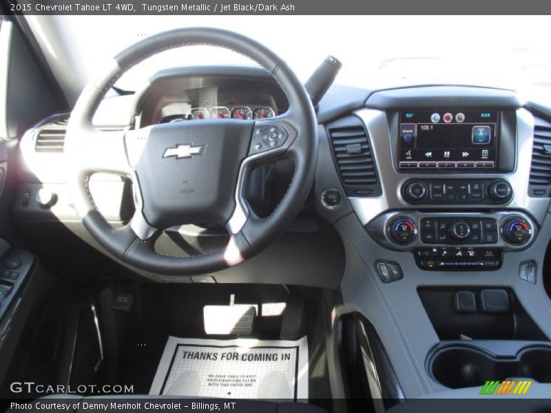 Tungsten Metallic / Jet Black/Dark Ash 2015 Chevrolet Tahoe LT 4WD