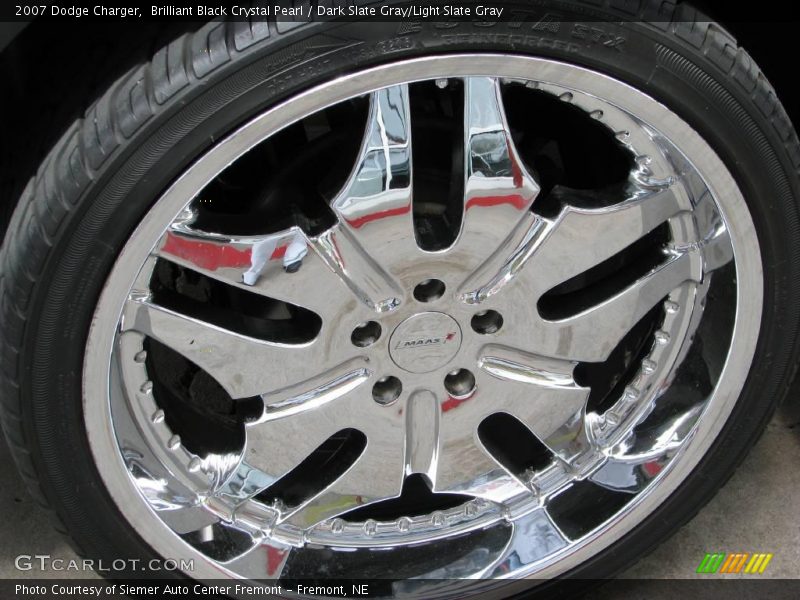 Brilliant Black Crystal Pearl / Dark Slate Gray/Light Slate Gray 2007 Dodge Charger