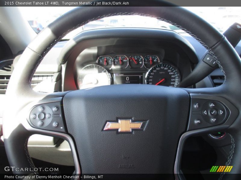 Tungsten Metallic / Jet Black/Dark Ash 2015 Chevrolet Tahoe LT 4WD