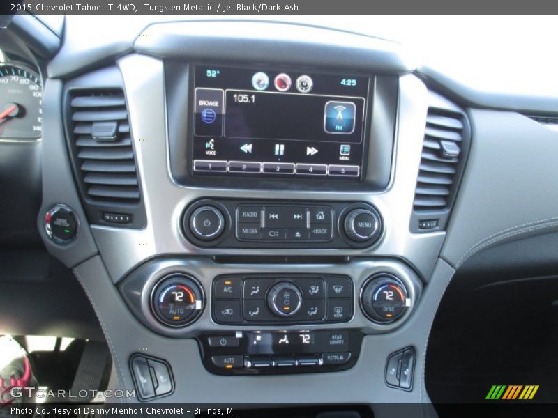 Tungsten Metallic / Jet Black/Dark Ash 2015 Chevrolet Tahoe LT 4WD