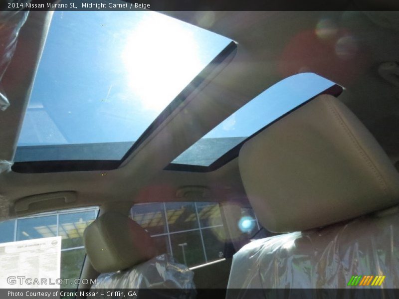 Midnight Garnet / Beige 2014 Nissan Murano SL