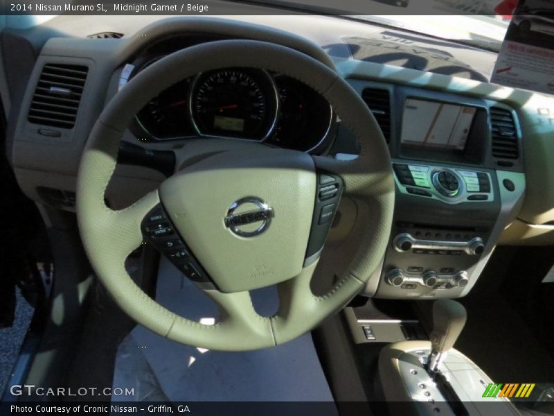Midnight Garnet / Beige 2014 Nissan Murano SL