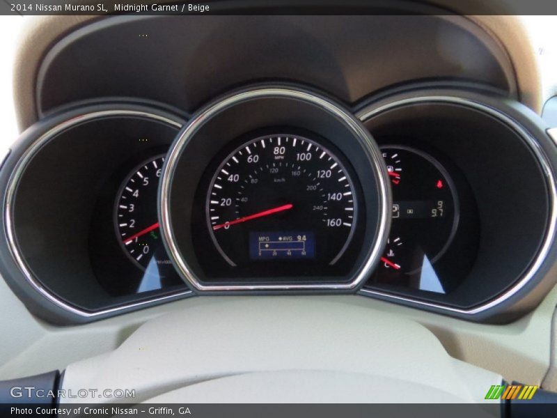 Midnight Garnet / Beige 2014 Nissan Murano SL