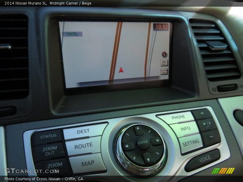 Midnight Garnet / Beige 2014 Nissan Murano SL