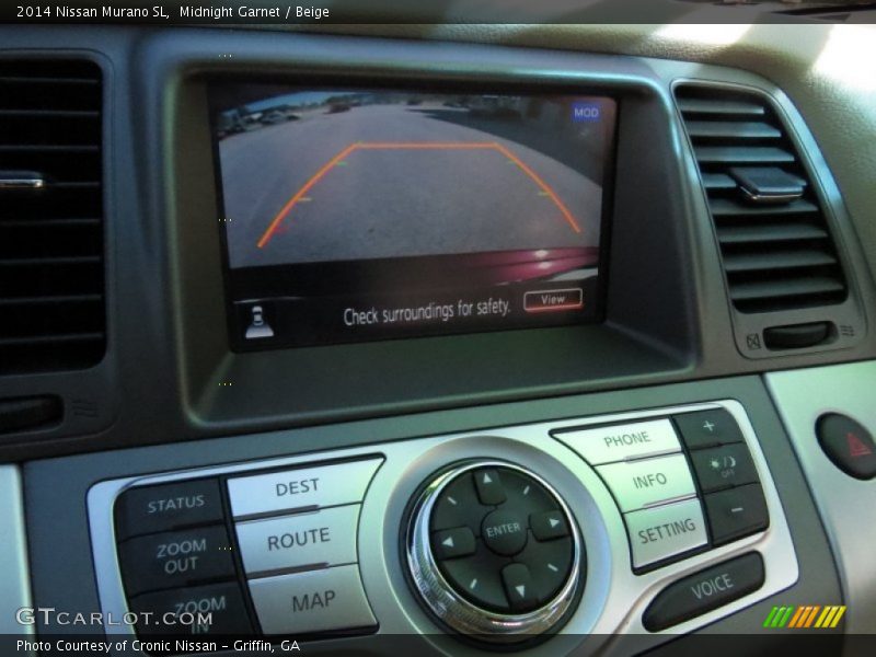 Midnight Garnet / Beige 2014 Nissan Murano SL