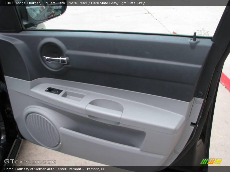 Brilliant Black Crystal Pearl / Dark Slate Gray/Light Slate Gray 2007 Dodge Charger