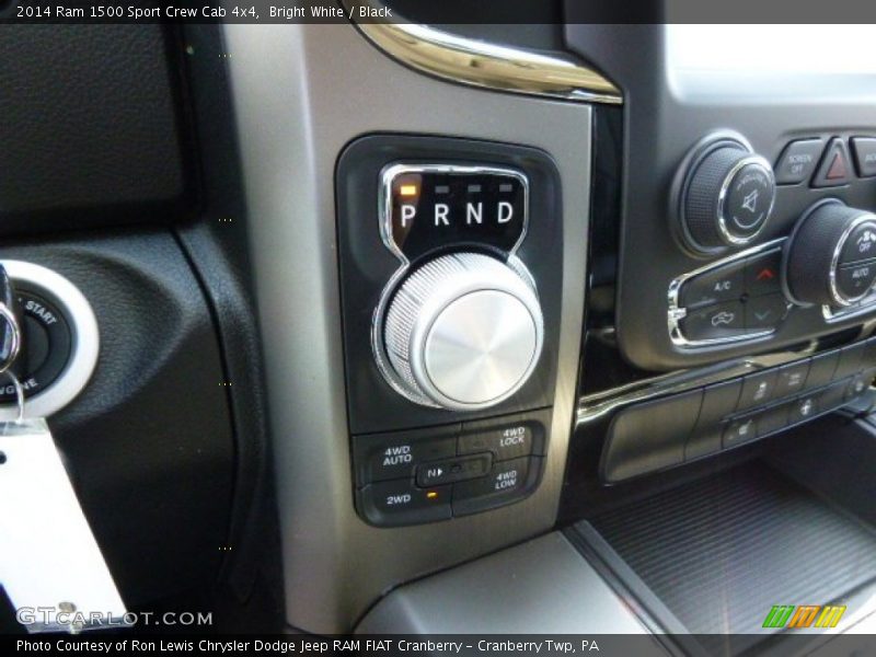 Bright White / Black 2014 Ram 1500 Sport Crew Cab 4x4