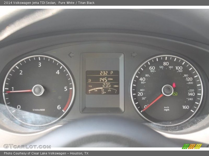 Pure White / Titan Black 2014 Volkswagen Jetta TDI Sedan