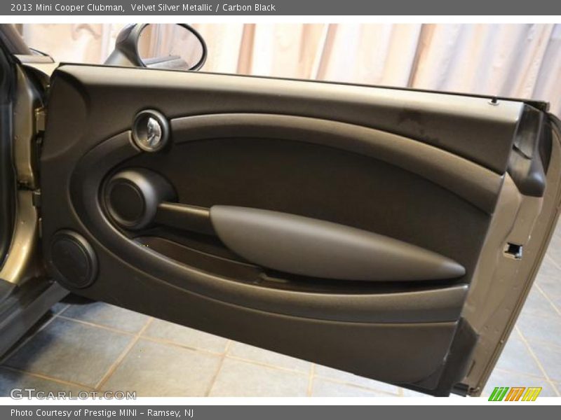 Velvet Silver Metallic / Carbon Black 2013 Mini Cooper Clubman
