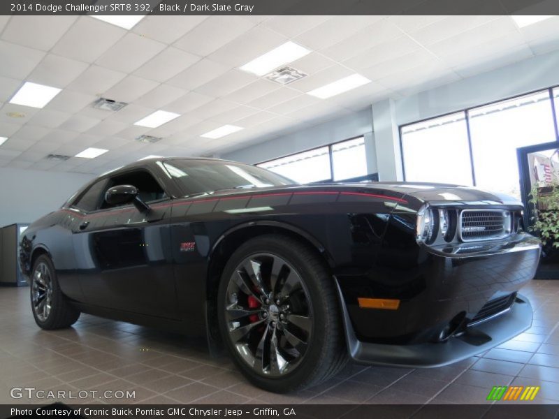 Black / Dark Slate Gray 2014 Dodge Challenger SRT8 392