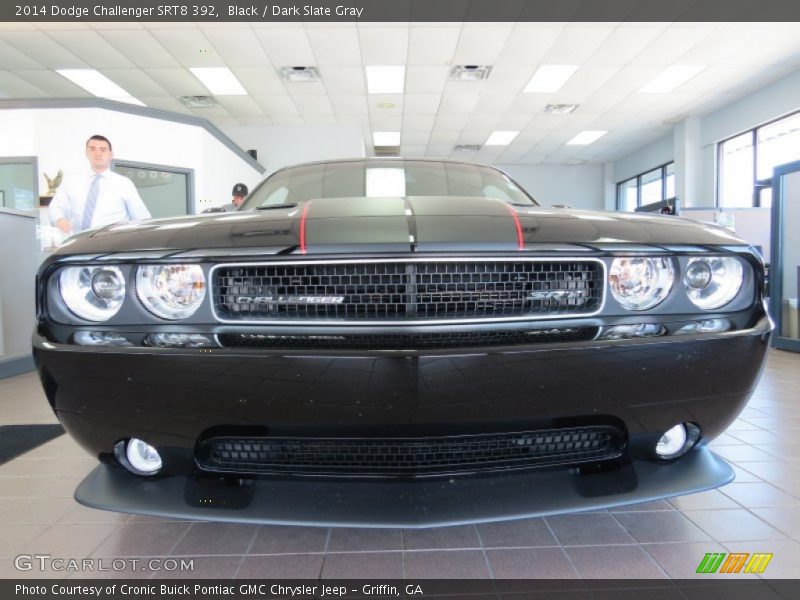 Black / Dark Slate Gray 2014 Dodge Challenger SRT8 392