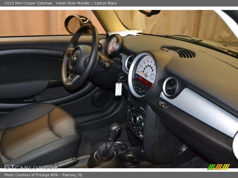 Velvet Silver Metallic / Carbon Black 2013 Mini Cooper Clubman