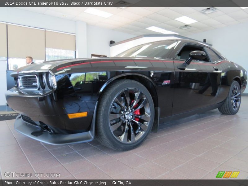 Front 3/4 View of 2014 Challenger SRT8 392