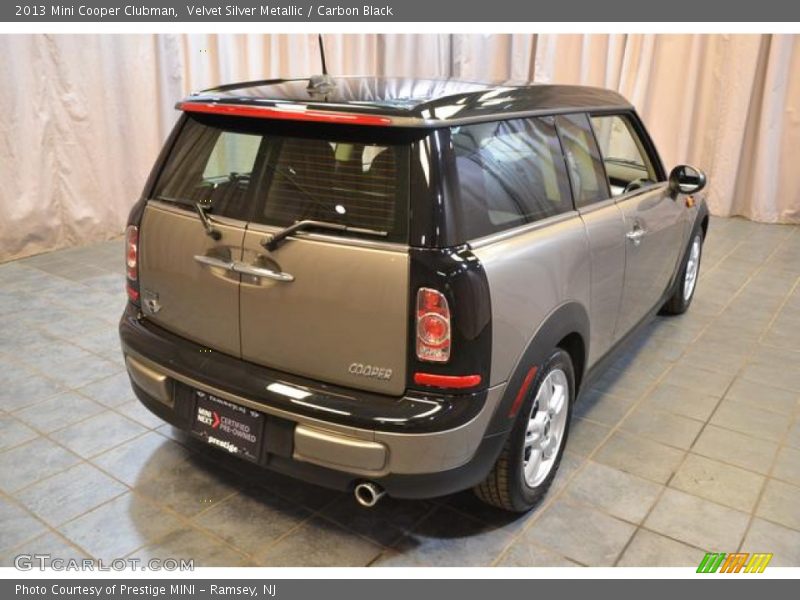 Velvet Silver Metallic / Carbon Black 2013 Mini Cooper Clubman
