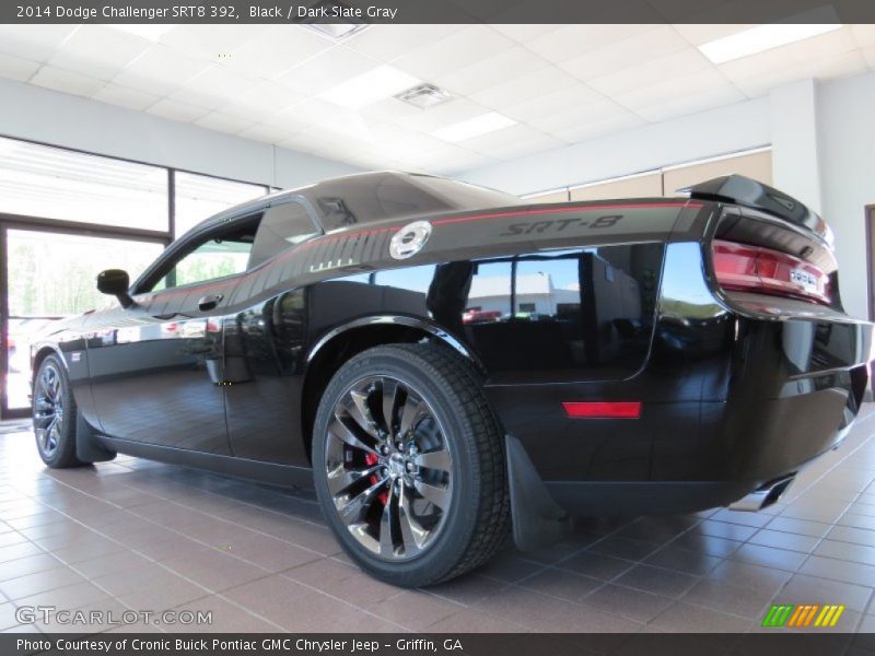 Black / Dark Slate Gray 2014 Dodge Challenger SRT8 392