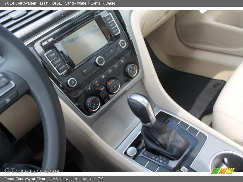 Candy White / Cornsilk Beige 2014 Volkswagen Passat TDI SE