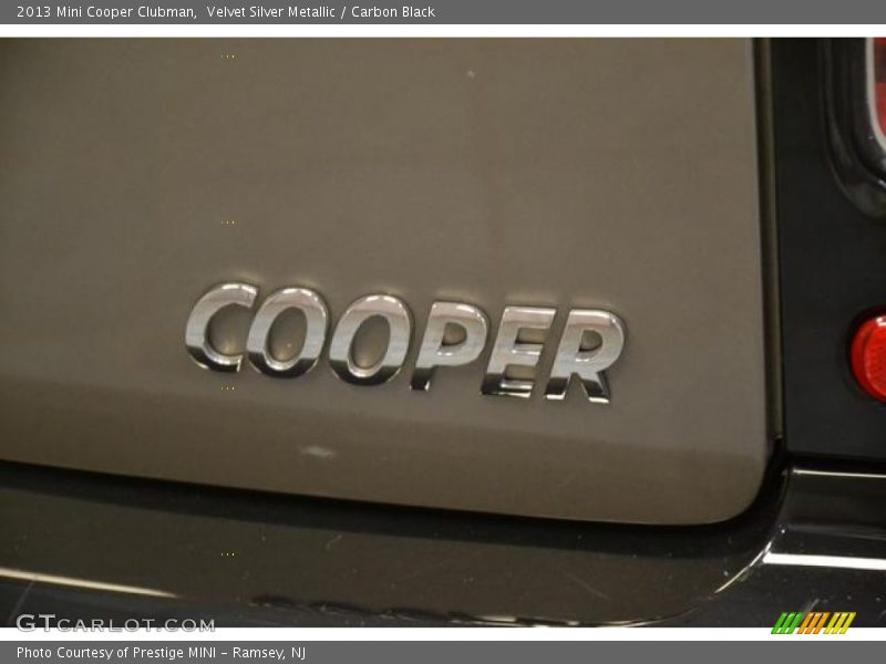 Velvet Silver Metallic / Carbon Black 2013 Mini Cooper Clubman