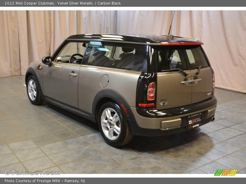 Velvet Silver Metallic / Carbon Black 2013 Mini Cooper Clubman