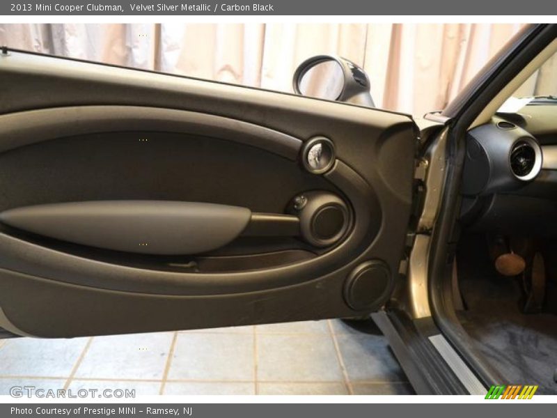 Velvet Silver Metallic / Carbon Black 2013 Mini Cooper Clubman