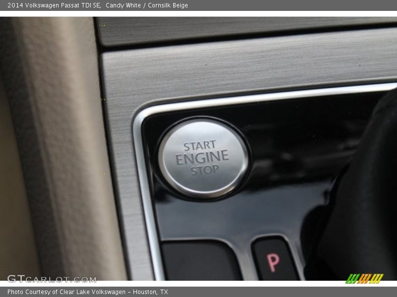 Candy White / Cornsilk Beige 2014 Volkswagen Passat TDI SE