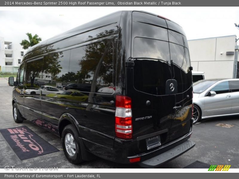 Obsidian Black Metallic / Tunja Black 2014 Mercedes-Benz Sprinter 2500 High Roof Passenger Limo