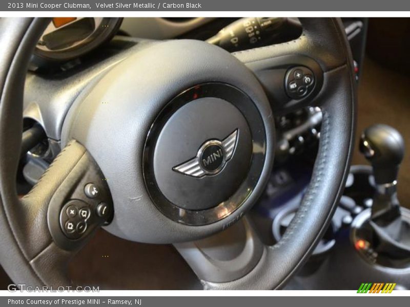 Velvet Silver Metallic / Carbon Black 2013 Mini Cooper Clubman